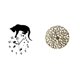 thumbnail image 1 of Reloj de pared,Reloj de pared de gato para sala de estar,dormitorio decorativo.,Reloj colgante de pared para cocina y baño moderno,Escultura para colgar en la pared,Decoración de pared de, 1 of 8