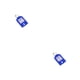 thumbnail image 3 of Guardurnaity Maleta Equipaje Etiqueta de identificación Nombre Titular Etiquetas de equipaje Pasaportes Llavero Etiqueta Numerada Hebilla Colgando Azul 2piezas, 3 of 6