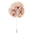 thumbnail image 2 of SmartBy Brooch Rose Design Anti-deform Fabric Boutonniere Flower Stick for Men, 2 of 7