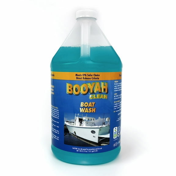 Booyah Clean, Boat Wash, Gallon Size Bottle, Concentrated, 1 Piece