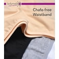 thumbnail image 4 of LadyMelex Women's Boyshort (Pack of 4) Cotton Safety Boxer Briefs Anti Chafing Underwear, 4 Pieces (Beige), S, 4 of 5