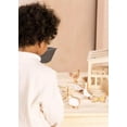 thumbnail image 3 of Coco Village Set of 6 Barnyard animals on Wooden Plate Pretend Playset for Children, 3 of 26
