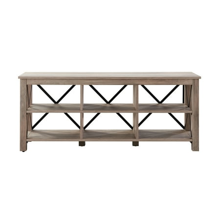 Camden&Wells - Sawyer TV Stand for TVs up to 65" - Gray Oak