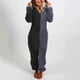 thumbnail image 1 of Mono de lana de Coral de talla grande para mujer, pijamas de Navidad, pijamas de una pieza, ropa de dormir cálida con capucha, S-5XL de invierno, 1 of 4