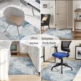 thumbnail image 6 of Aonewoe Office Chair Mat for Hardwood Floor Carpet, 36"X48" Desk Mat for Chair, Non Slip Computer Chair Mat, Floor Mat Office Rugs for Rolling Chairs Hardwood Floors, Abstract Blue, 6 of 7