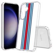 TalkingCase Slim Fit Phone Case Compatible for Samsung Galaxy S25(Not S25  Plus/Ultra), Racing Stripe 10 Print, Lightweight,Flexible, USA Print