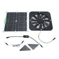 thumbnail image 2 of Ventilador de Ventilación solar ANGGREK 100 W 13,5 Pulgadas Con cable, 2 of 7