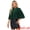 Dark Green, variant on Women's Sequin Jackets Velvet Capelet Cocktail Sprakly Bolero Shrugs M Dark Green