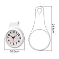 thumbnail image 2 of Fashion waterproof mute digital clock waterproof clock for kitchen and bathroomwhite:;:;, 2 of 5