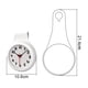 thumbnail image 2 of Reloj digital silencioso impermeable a la moda, reloj resistente al agua para cocina y baño, 2 of 5
