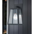 thumbnail image 2 of Trans Globe Lighting 50210 Obsidian 1 Light 10" Tall Outdoor Wall Sconce - Black, 2 of 6