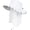 White, variant on UVCoolix(TM) Cooling Sun Hat with Detachable Flap Unisex UPF 50 Wide Brim Bucket Hat for Hiking, Fishing & Big