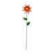 thumbnail image 2 of Adorno floral de hierro para jardín: inserto floral para exteriores con pétalos tridimensionales para la decoración de patios, macizos de flores y balcones., 2 of 6