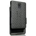 thumbnail image 5 of Case with Clip for Blackberry Passport, Nakedcellphone Black Kickstand Cover + Belt Hip Holster Combo for Blackberry Passport (ONLY FOR AT&T VERSION, SQW100-3), 5 of 7