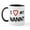 White/Black Inside, variant on CafePress - I Love Nanny Mug - 11 oz Ceramic Mug - Novelty Coffee Tea Cup