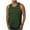 Army Green, variant on Taqqpue Mens Plus Size Tank Tops Casual Crewneck Sleeveless Stripe Printed Shirts Loose Fit Quick Dry Workout Gym Muscle Beach Tee Tops
