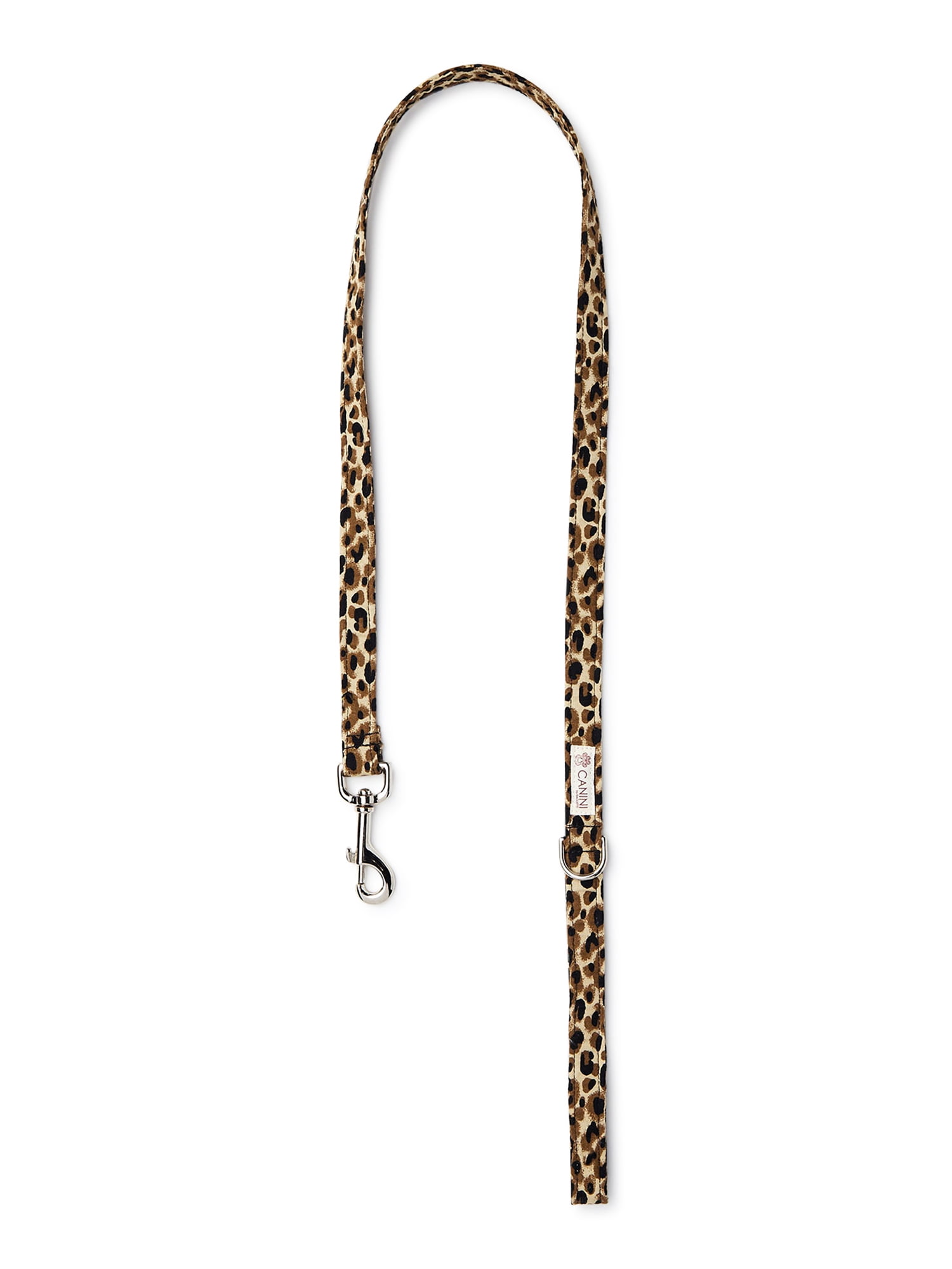 CANINI by Baguette Exotic Brown Leopard Leash
