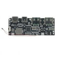 thumbnail image 1 of QC4.0 QC3.0 LED Dual USB 5V 4.5A 22.5W Micro/Type-C USB Mobile Power Bank 18650 Charging Module Temperature Protection,B,1 x Mobile Power Bank 18650 Charging Module,Black, 1 of 8