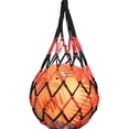 thumbnail image 4 of Bolsa de red para balones de fútbol, ​​almacenamiento de malla para transporte de baloncesto (amarillo y azul), 4 of 7