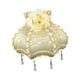 thumbnail image 3 of Pantalla de lámpara de mesa retro con cuentas decorativas para lámpara de mesa con borlas Amarillo, 3 of 7