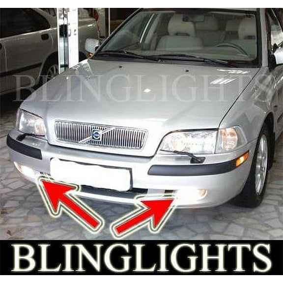For 1995-2003 VOLVO S40 2.0T XENON FOG LIGHTS DRIVING LAMPS LIGHT KIT 1996 1997 1998 1999 2000 2001 2002