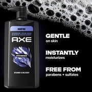Axe Body Wash 12h Refreshing Scent Phoenix Crushed Mint & Rosemary Mens Body Wash with 100% Plant-Based Moisturizers 32 fl oz Pump