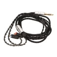 thumbnail image 4 of Headphone Cable Replacement, Pre Formed Ear Hook Design Headphone Upgrade Cable Excellent Sound Transmission Oxygen Free Copper  For W20 For SE215 For TK200, 4 of 8