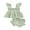Light Green, variant on Bagilaanoe 2pcs Toddler Baby Girls Shorts Set Infant Square Neck Fly Sleeve Tops Ruffle Short Pants 6M 12M 18M 24M 3T Summer Outfits