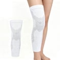 thumbnail image 2 of Full Leg Compression Sleeve with Anti Slip Silicone Knee Support for Running Basketball, 2 of 5