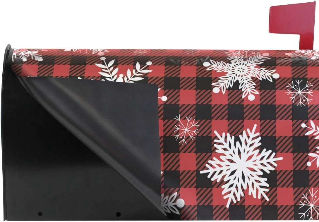 Christmas Magnetic Mailbox Cover for Standard Mailboxes