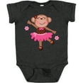 thumbnail image 3 of Inktastic Ballerina Dance Monkey Girls Baby Bodysuit, 3 of 5