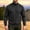Black, variant on Men's Sweatshirts Mock Neck Solid Color Long Sleeve Sweat shirt Warm Winter Casual Pullover Basic Top