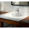 thumbnail image 4 of Moen 84565SRN Tilson Spot Resist Brushed Nickel Bathroom Faucet with Optional Deck Plate, 4 of 6