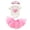 18inch, variant on Doll Clothes for 18-inch Doll, Christmas Dress Outfit Set, Simulation Costume with Elastic Design, Easy to Wear and Take Off, Gift for 3-6 Years
