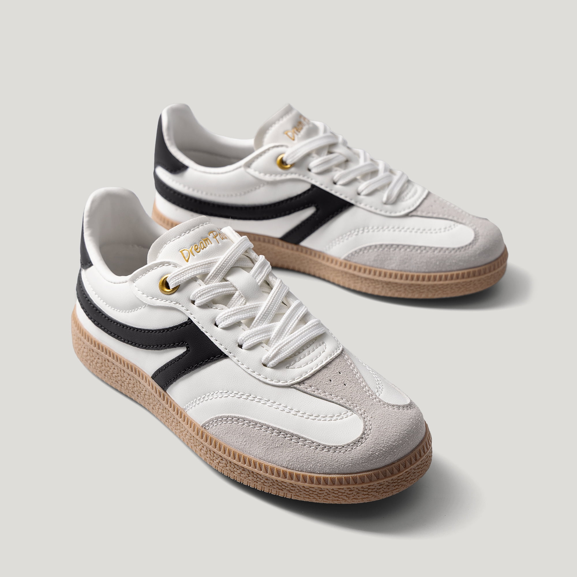 DREAM PAIRS Boys Girls Indoor Soccer Shoes Kids Youth Child Training Football Baseball Tennis Casual Sneakers