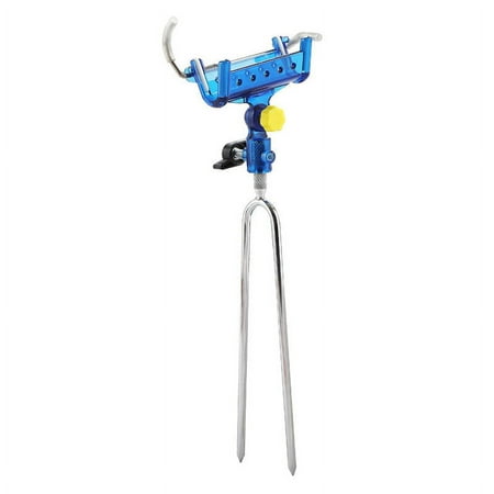 PRINxy Fishing Rod Self-locking Turret Bracket Bracket Self-locking Turret Bracket Fishing Rod Bracket Turret Rack Hand Sea Rod-purpose Multi-functional Blue