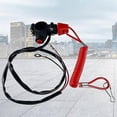 thumbnail image 4 of Motorcycle Single Support Flameout Switch Horizon for ATV Beach Bike Outboard Emergency Stop Flameo, 4 of 5