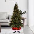 thumbnail image 4 of KAKOWELY Collapsible Tree Collar Non-woven Decorative Base Red 1Set, 4 of 8