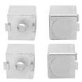thumbnail image 2 of Corner Connector, Compact Structure Aluminum  Corner Connector, 4pcs Durable 2020 Aluminum  For 2020 European Standard 2-Way, 2 of 8