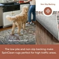 thumbnail image 2 of nuLOOM Finley SpinClean Machine Washable Vintage Distressed Area Rug, 2' 6" x 8', Runner, Finley Beige, 2 of 9