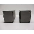 thumbnail image 3 of Steel Oval Mounting Boxes / 6 inch Clear Red LED Brake Stop Turn Tail Lights, 3 of 4