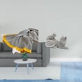 thumbnail image 2 of Manta de punto,Manta de punto decorativa para el hogar,Manta nórdica de estilo rústico,suave y reconfortante,Figura de escritorio,Estatua de gato,linda decoración para estante o escritorio, 2 of 8
