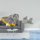 thumbnail image 2 of Manta de punto,Manta de punto decorativa para el hogar,Manta nórdica de estilo rústico,suave y reconfortante,Figura de escritorio,Estatua de gato,linda decoración para estante o escritorio, 2 of 8