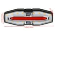 thumbnail image 3 of TFixol Wireless Remote Control Bike Tail Light with Turn Signals, USB Rechargeable, Waterproof, 3 Light Modes, Black/Silver, Easy Installation for Night Cycling Safety, 3 of 7