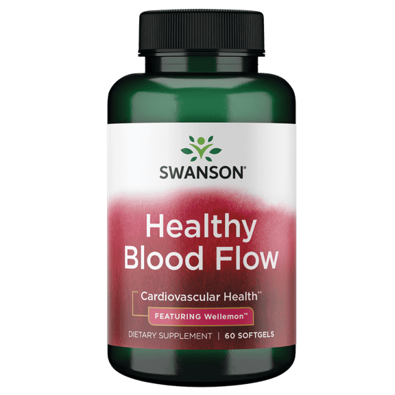 Swanson Healthy Blood Flow - Featuring Wellemon 60 Sgels