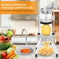 thumbnail image 3 of Picador Comercial de Verduras y Frutas WICHEMI Acero Inoxidable 1/4 Pulgadas, 3 of 8