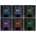 thumbnail image 2 of Personalized Planet Bee-YOU-tiful Earring Holder Multicolor LED Night Light, 2 of 3