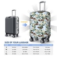 thumbnail image 4 of Hirioo Mallard Ducks And Roses for Elasticity Suitcase Cover (No luggage Included) Durable Luggage Protector Fits 18-32 Inch Luggage-Medium, 4 of 7