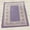 Lavender, variant on Floral Border Area Rugs Size: 20"x 59", Color: Grey