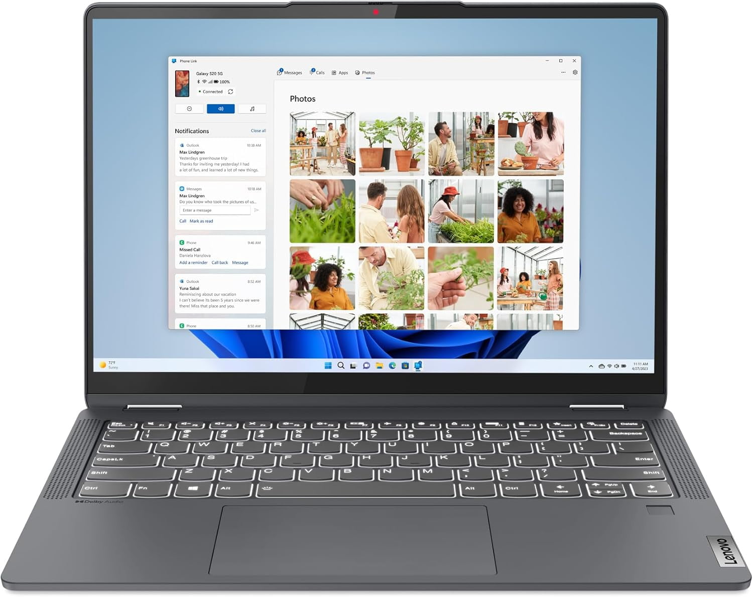 Restored Lenovo IdeaPad Flex 5 14IAU7 14" WUXGA Multi-touch, Intel Core i3-1215U, 8GB LPDDR4x, Intel UHD Graphics, 256GB SSD, Win 11 Home in S Mode, Storm Grey, 82R7003WUS